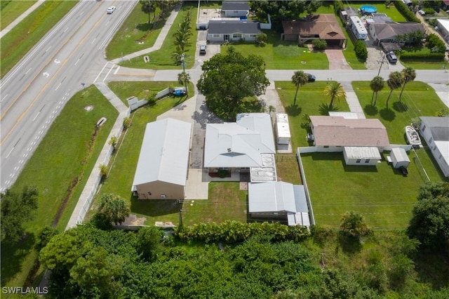 1418 Shirley Dr, North Fort Myers, FL 33917 - drone / aerial view featuring a residential view