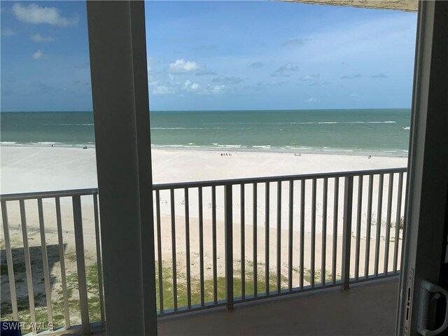 7330 Estero Blvd Unit 502, Fort Myers Beach, FL 33931 - water view with local beach