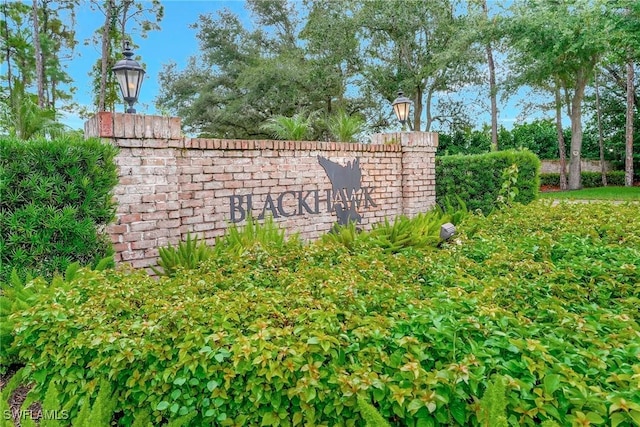 15120 Blackhawk Dr, Fort Myers, FL 33912 - view of community sign