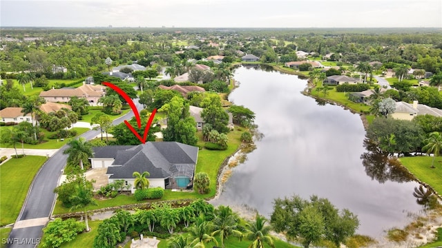 15120 Blackhawk Dr, Fort Myers, FL 33912 - aerial view of residential area featuring a nearby body of water