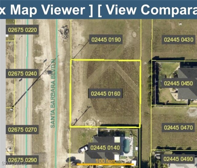 1003 Santa Barbara Blvd N, Cape Coral FL, 33993 land for sale