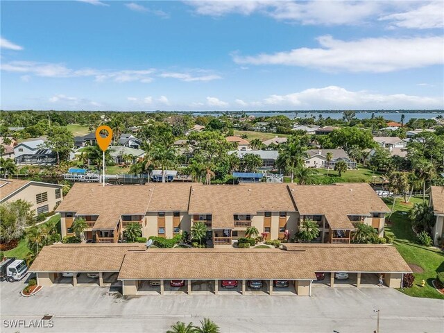 bird's eye view featuring a residential view