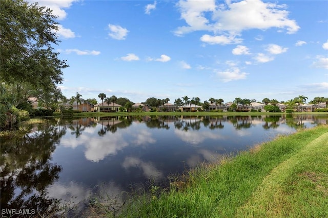 property view of water