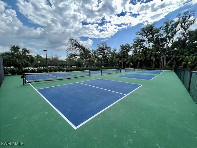 3020 Meandering Way Unit 201, Fort Myers, FL 33905 - view of tennis court
