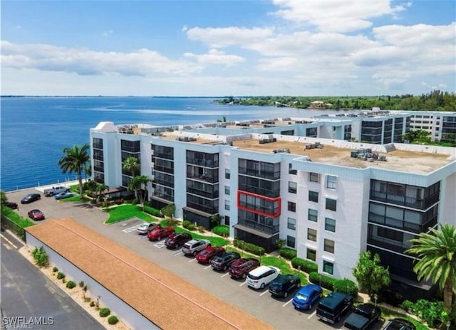 view of property featuring a water view