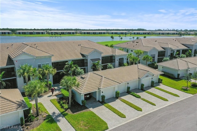 bird's eye view featuring a residential view