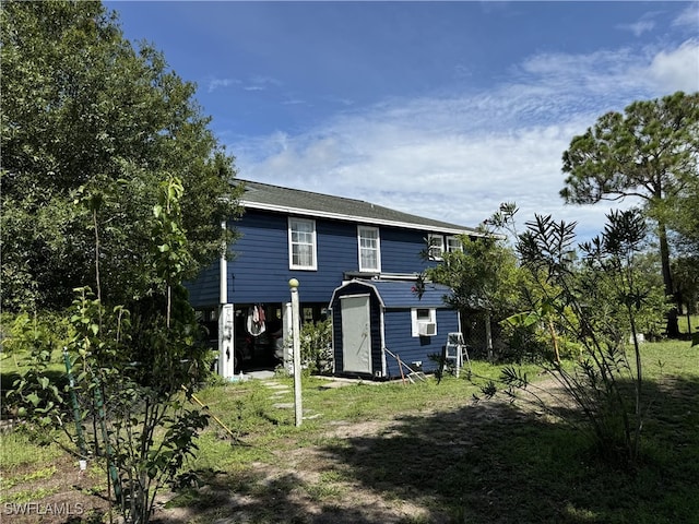 view of back of house