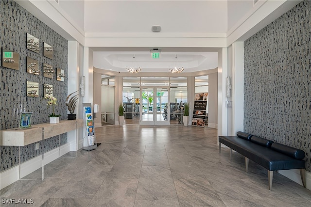 view of building lobby