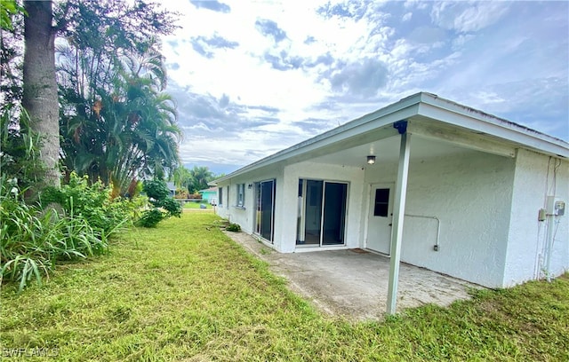 exterior space featuring a patio area