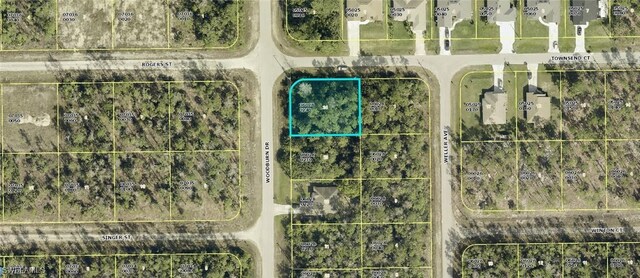 209 Woodburn Dr, Lehigh Acres FL, 33972 land for sale