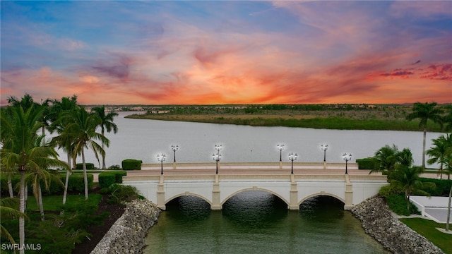 property view of water