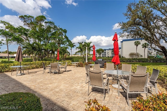 view of patio