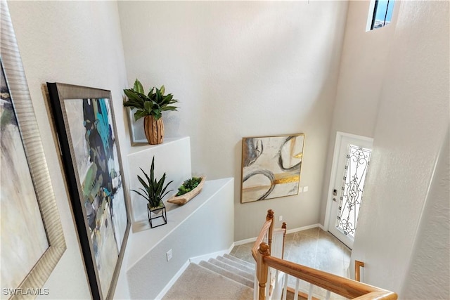16564 Kingwood Ln Unit 35-201, Babcock Ranch, FL 33982 - carpeted foyer featuring baseboards
