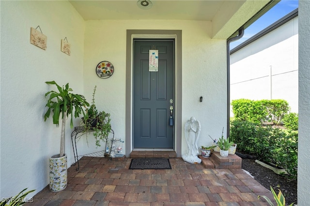 view of property entrance