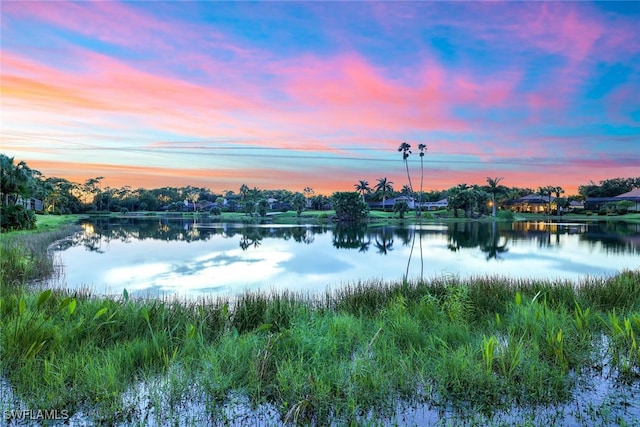 property view of water