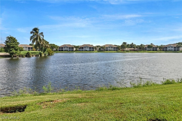 property view of water