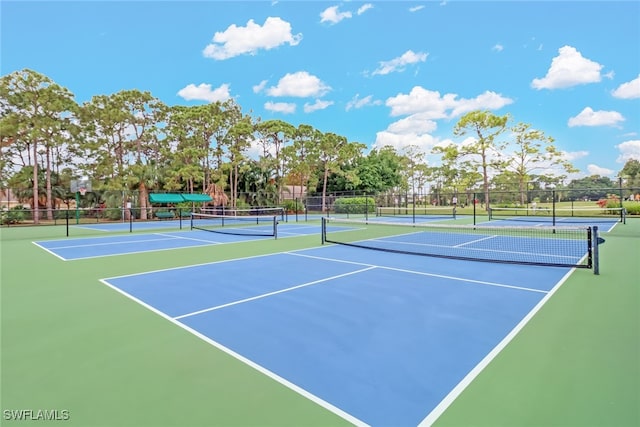 view of sport court