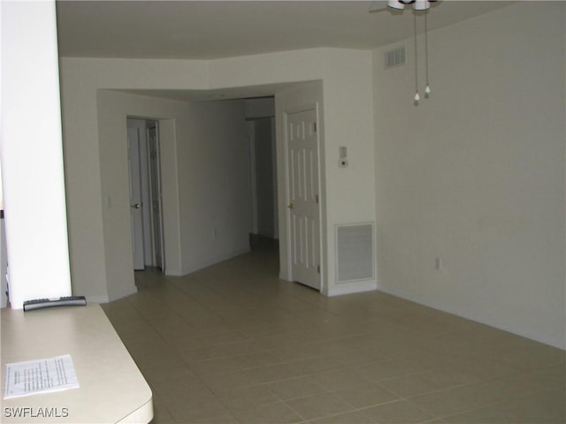 9648 Hemingway Ln Unit 4402, Fort Myers, FL 33913 - empty room featuring ceiling fan and light tile patterned floors
