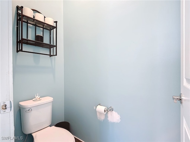 bathroom with toilet