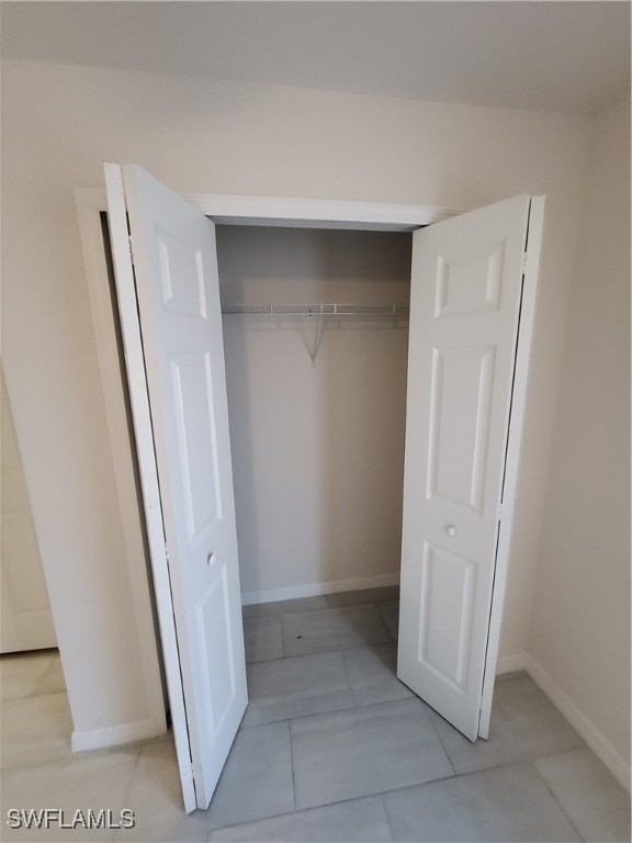 view of closet