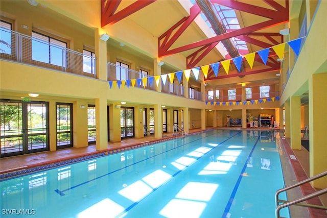 view of pool