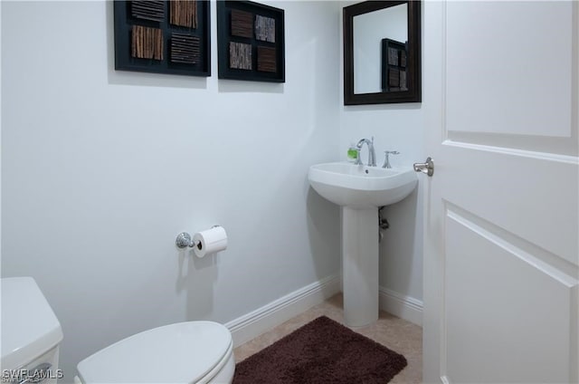 bathroom with toilet