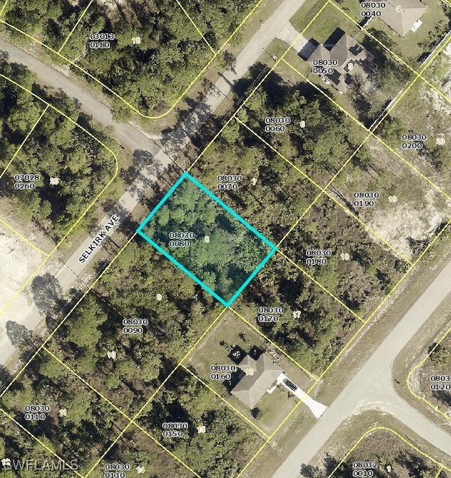 345 Selkirk Ave, Lehigh Acres FL, 33974 land for sale