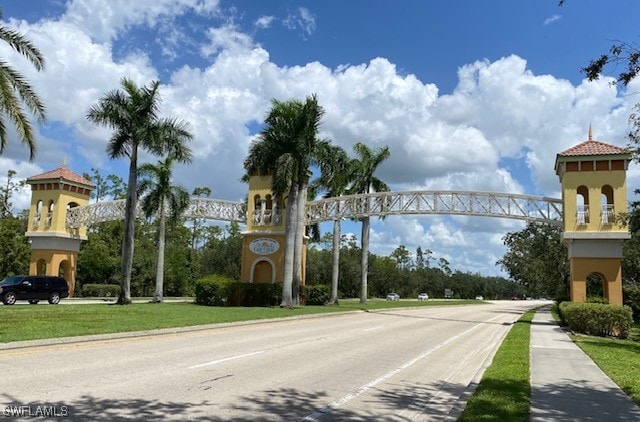 view of road