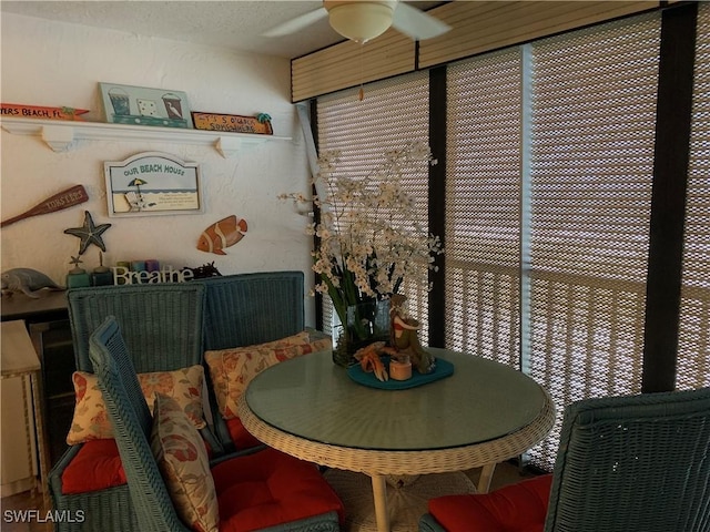 view of dining room