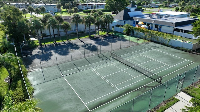 view of sport court