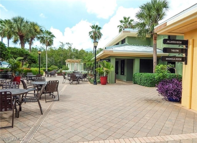 view of patio