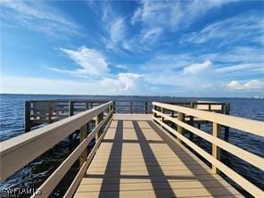11653 Pointe Circle Dr, Fort Myers, FL 33908 - dock featuring a water view