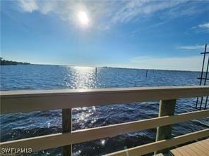 11653 Pointe Circle Dr, Fort Myers, FL 33908 - dock area with a water view