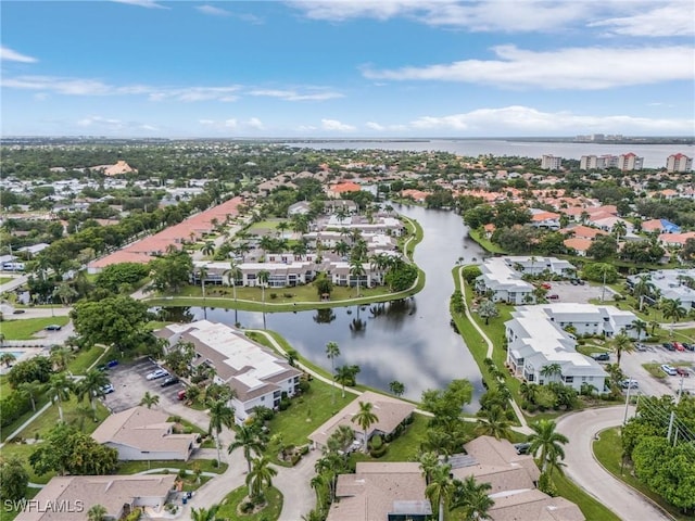 11653 Pointe Circle Dr, Fort Myers, FL 33908 - aerial view of property's location featuring nearby suburban area and a nearby body of water