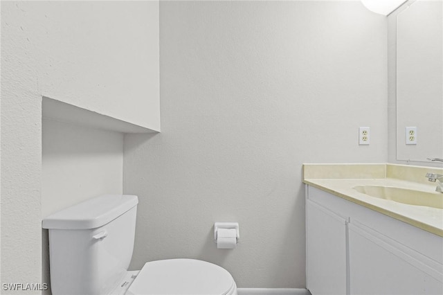 11653 Pointe Circle Dr, Fort Myers, FL 33908 - half bathroom with vanity and toilet