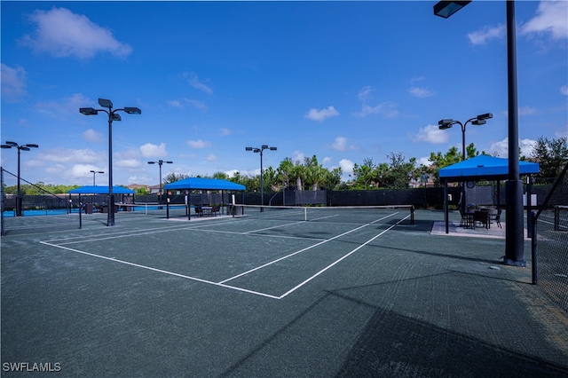 view of sport court