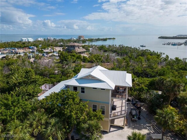 331 Spanish Gold Ln, Upper Captiva, FL 33924 - aerial view of property and surrounding area with a large body of water