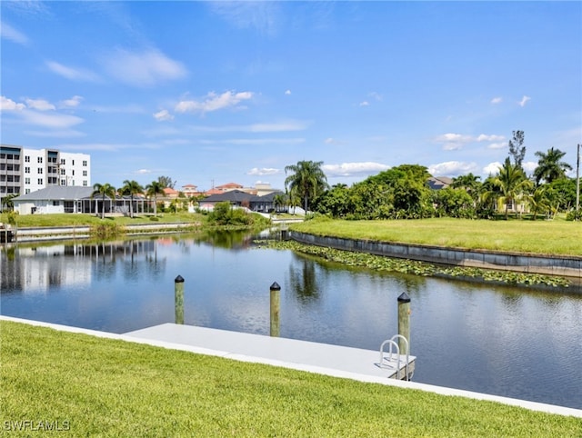 property view of water