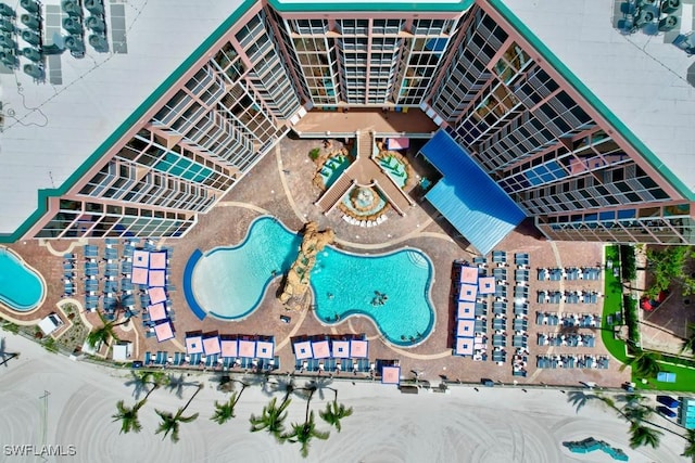 200 Estero Blvd Unit 101, Fort Myers Beach, FL 33931 - birds eye view of property