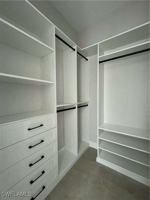 view of spacious closet