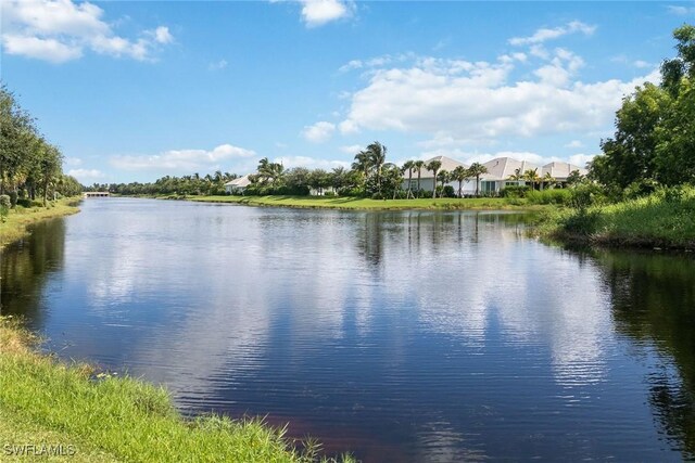 property view of water