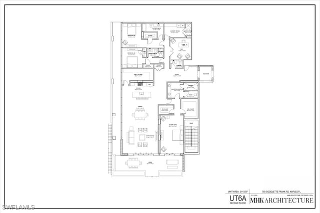 750 Goodlette-Frank Rd N Unit 202, Naples, FL 34102 - floor plan