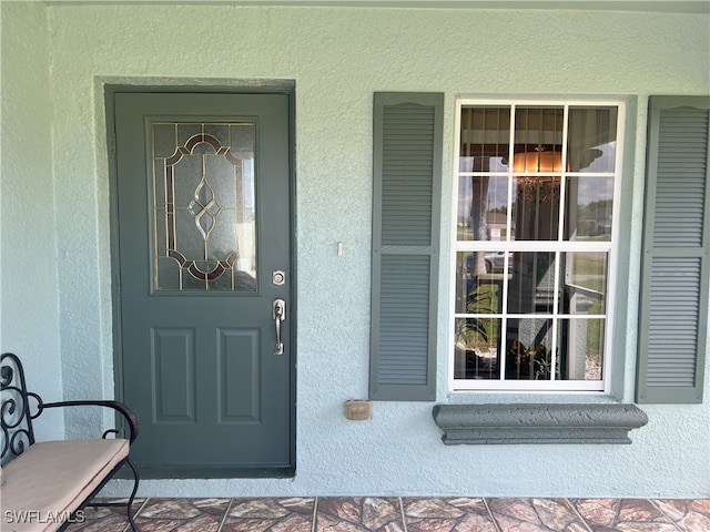 view of entrance to property