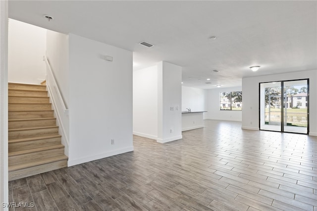 view of unfurnished living room