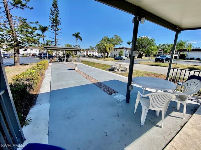 view of patio