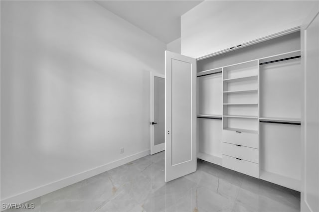 interior space featuring a closet