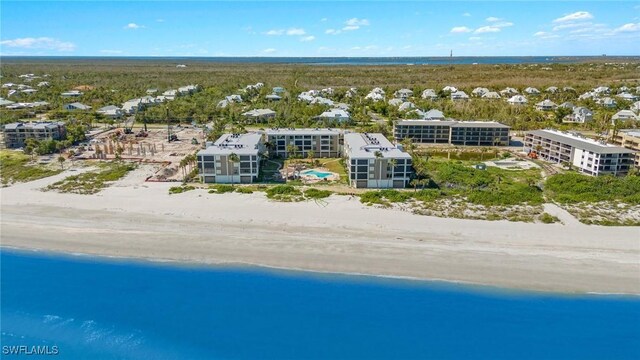2777 W Gulf Dr Unit 109, Sanibel, FL 33957 - bird's eye view of unending shoreline