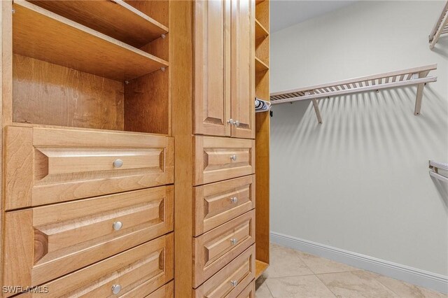 2090 W First St Unit 2007, Fort Myers, FL 33901 - spacious closet featuring light tile patterned floors