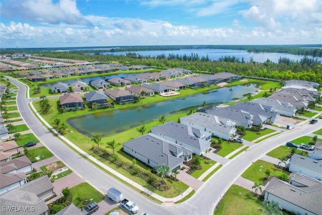 11902 Raggio Dr, Fort Myers, FL 33913 - aerial perspective of suburban area with a large body of water