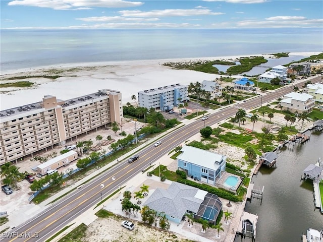 8339 Estero Blvd, Fort Myers Beach, FL 33931 - drone / aerial view featuring a water view